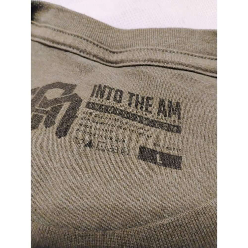 Into the AM Large WOLF Short Sleeve T Shirt Casual Street Wear - Picture 4 of 5